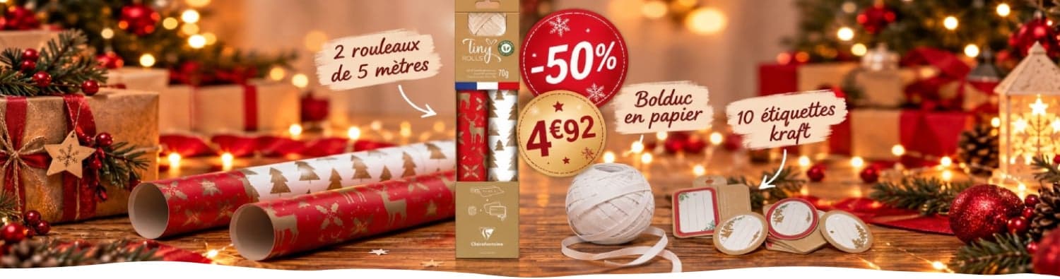 Papier cadeau, effet waouh !